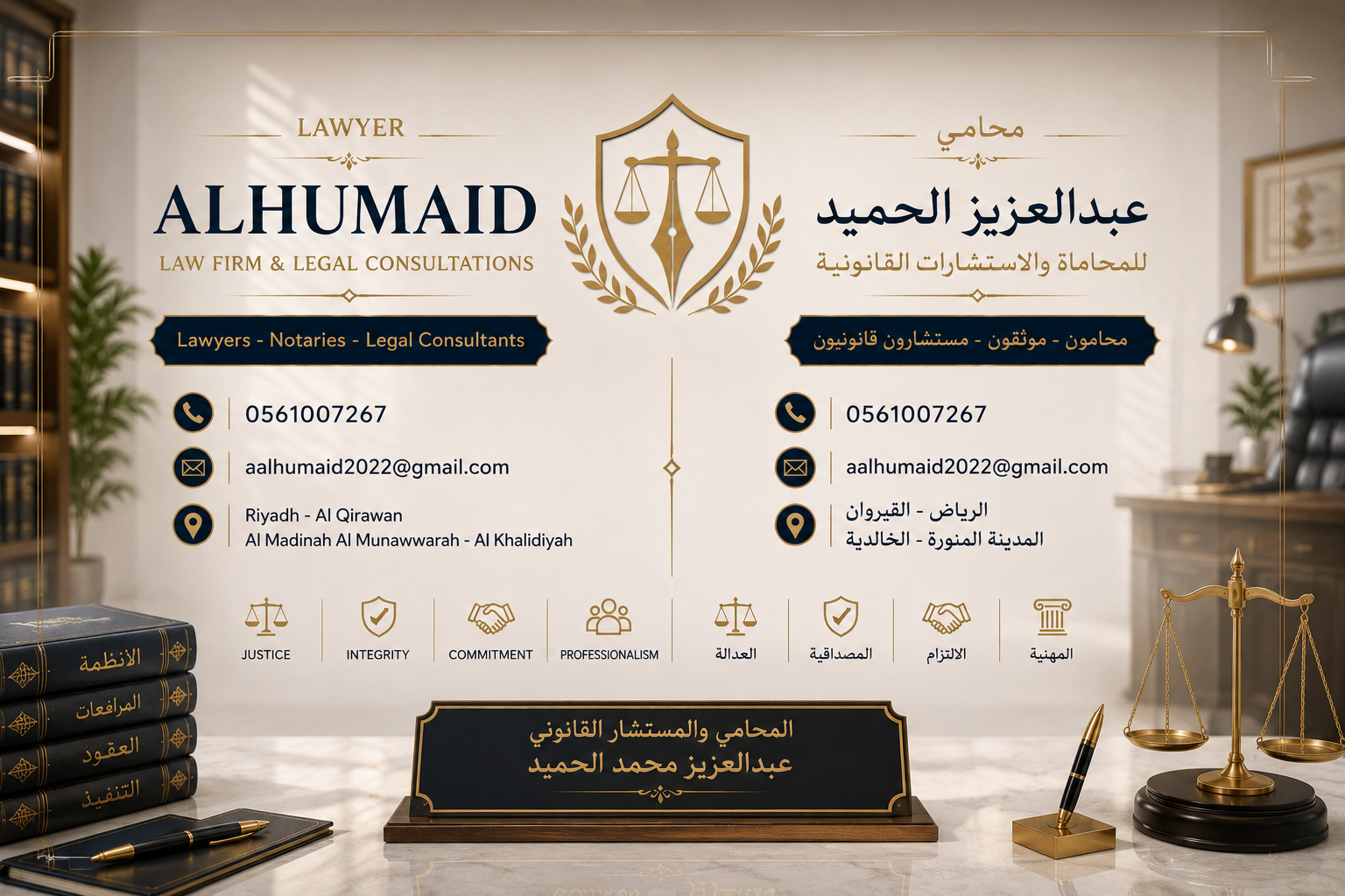 المحامي عبدالعزيز محمد الحميد 